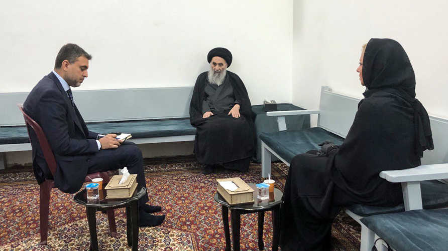 السيستاني يدعم إجراء الانتخابات المبكرة في العراق