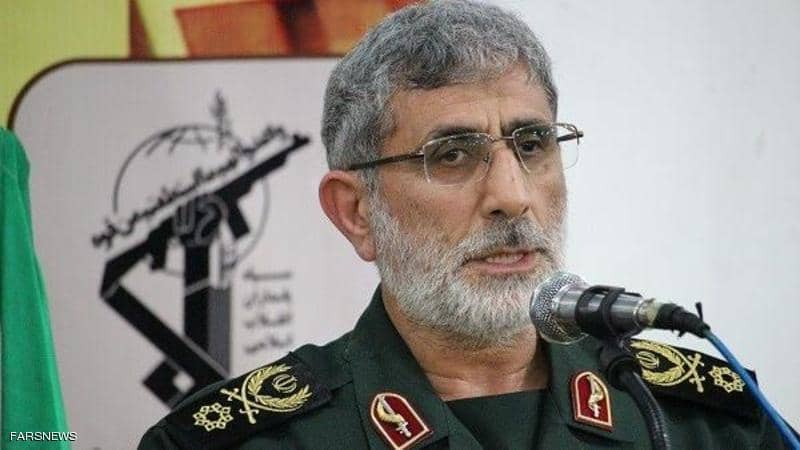 قائد فيلق القدس الايراني العميد اسماعيل قاآني يزور بغداد ويلتقي كبار المسؤولين العراقيين