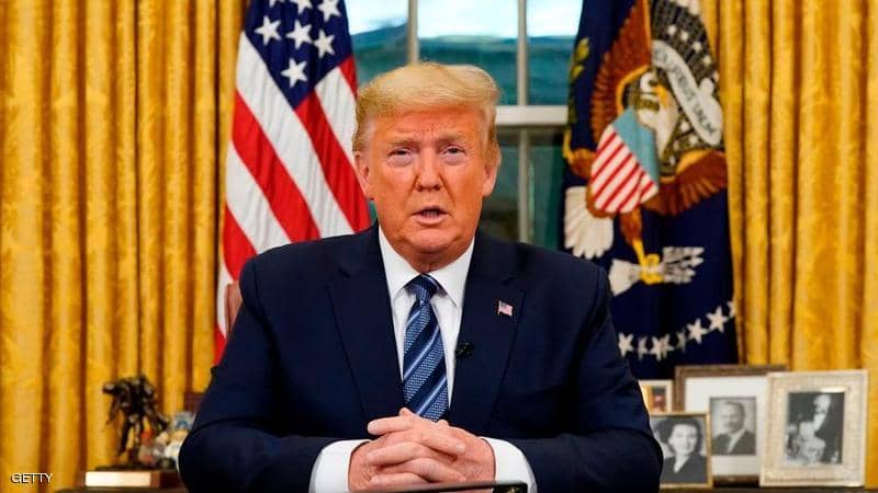ترامب يعلن حالة الطوارئ الوطنية بسبب كورونا