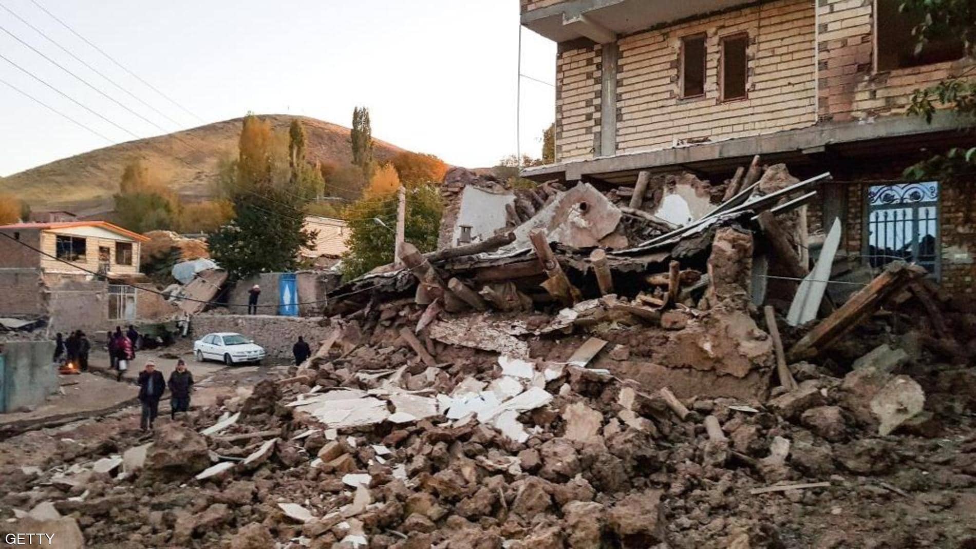 زلزال يهز منطقة الحدود الإيرانية العراقية