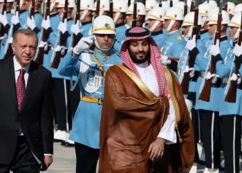 الرئيس التركي يستقبل ولي العهد السعودي بأنقرة