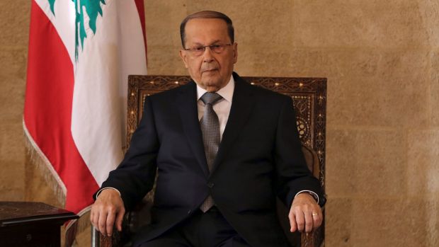 الرئيس اللبناني يتوجه إلى بغداد غدا في أول زيارة له للعراق