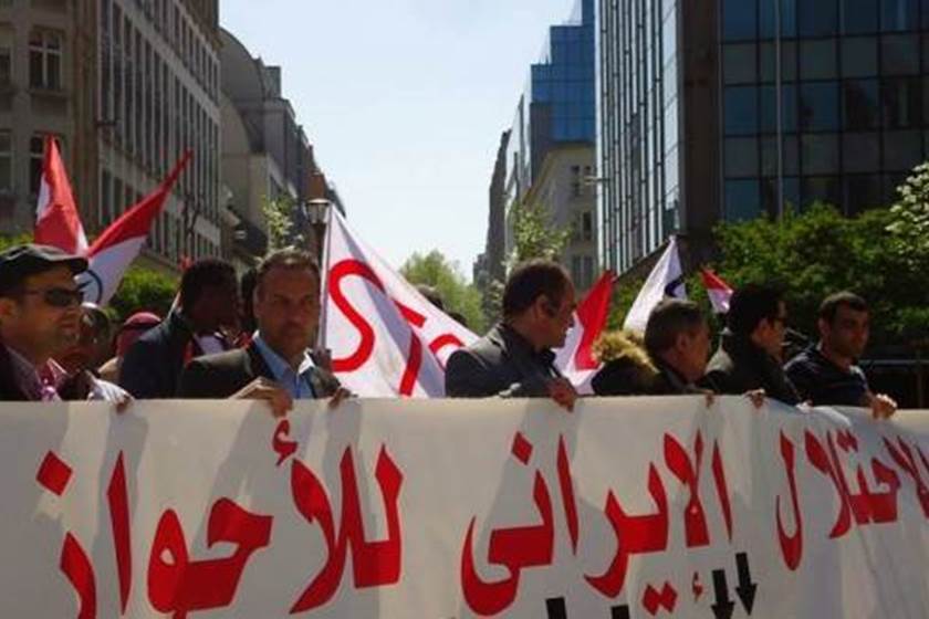 ديمومة اﻻحتجاجات واستمرراها في اﻻحواز..