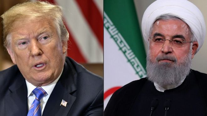 ترامب يبدي استعدادا للقاء روحاني “عند توفر الظروف المناسبة”