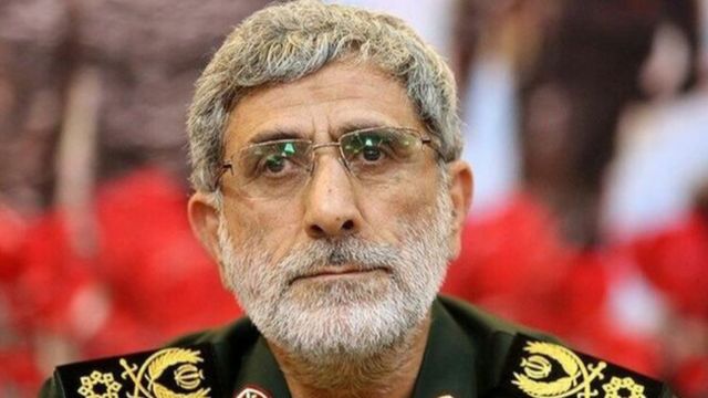 قااني يصل الى بغداد في زيارة عاجلة