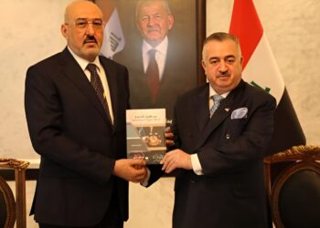 السفير العراقي لدى المملكة الأردنية الهاشمية يستقبل الشيخ أياد الكعود