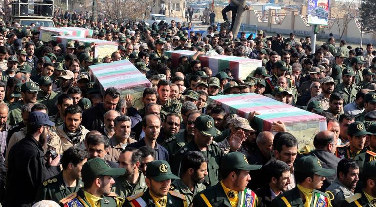 8 قتلى للحرس الثوري باشتباكات مع مسلحين شمال شرق إيران