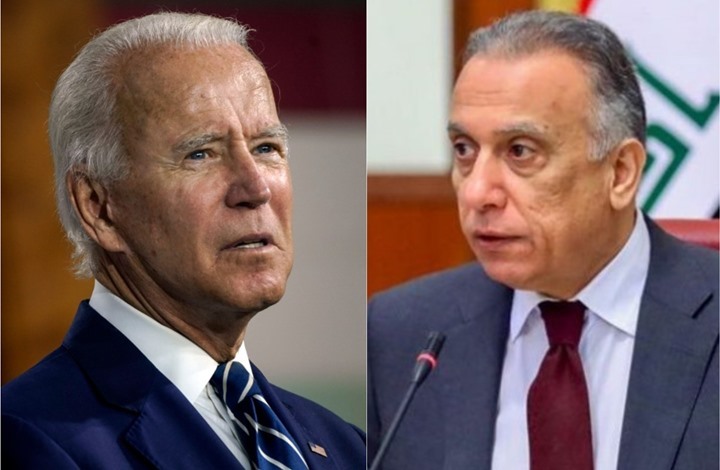 في أول اتصال بينهما.. بايدن والكاظمي يبحثان إيقاف الهجمات الصاروخية ومحاربة داعش