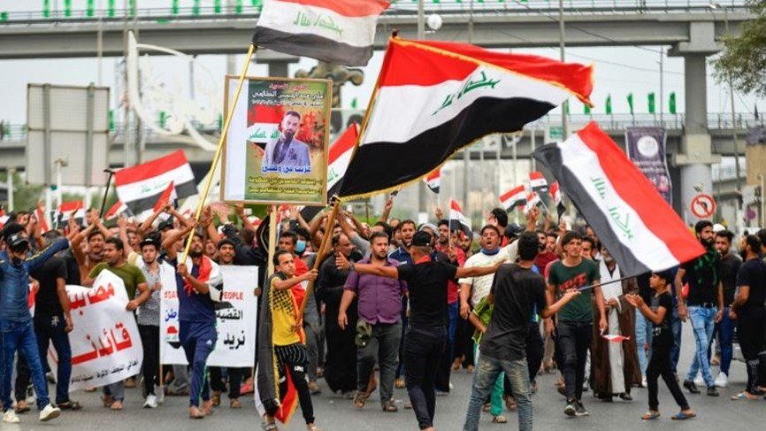 العراق.. مقتل خمسة متظاهرين اليوم في بغداد
