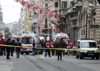 قتلى وجرحى بانفجار شارع الاستقلال في اسطنبول