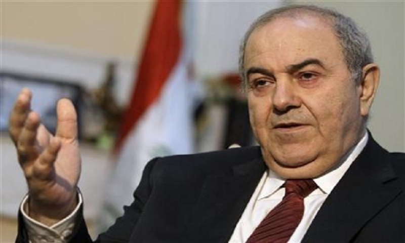 علاوي يكشف عن دعوة زعيم عربي وافق عليه بارزاني ورفضه العبادي لرعاية حوار بينهما