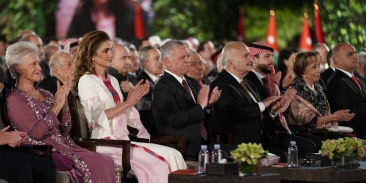جلالة الملك عبدالله الثاني يرعى الاحتفال الوطني بالعيد السادس والسبعين للاستقلال