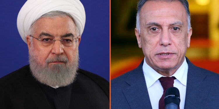 بعد زيارته الى الرياض… الكاظمي يصل طهران للقاء الرئيس الإيراني “إبراهيم رئيسي”.