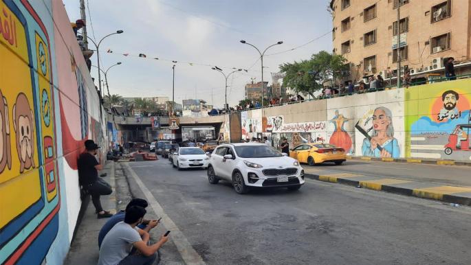 فتح ساحة التحرير في بغداد بعد أكثر من عام على إغلاقها إثر الاحتجاجات