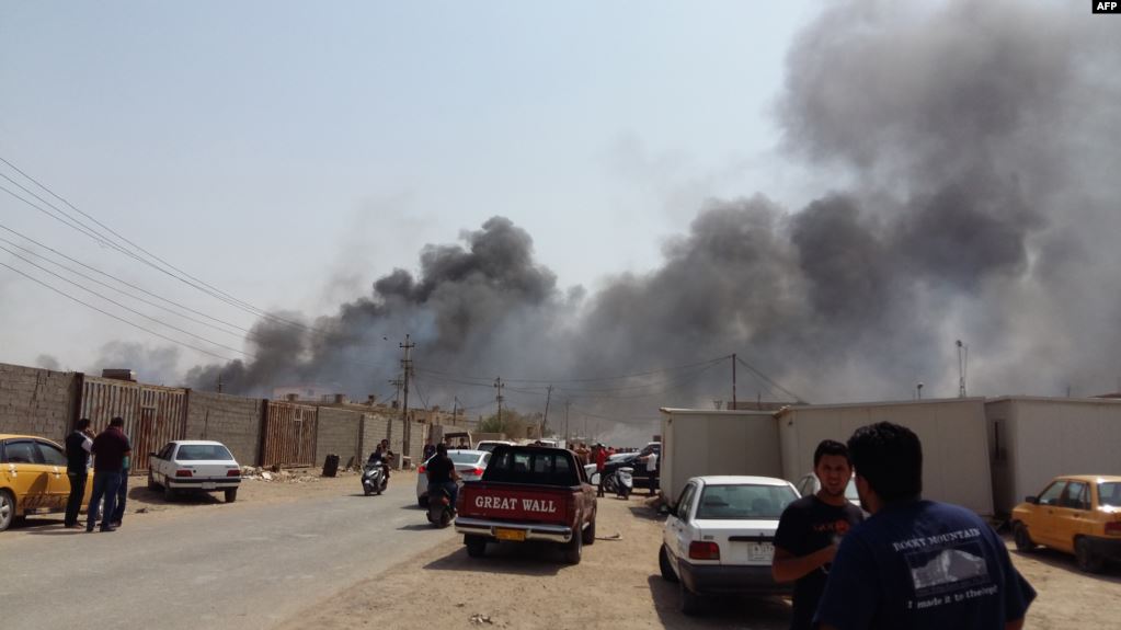 جرحى بسلسلة تفجيرات في بغداد