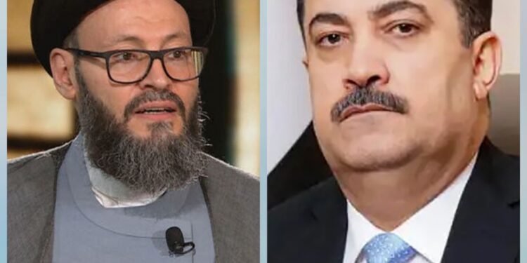 “فيديو” السيد محمد الحسيني ناصحا ومحذرا السوداني من الخطر القادم على العراق