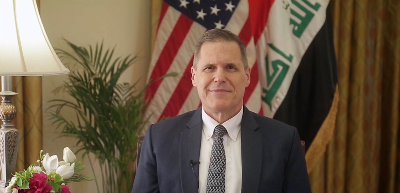 السفير الأميركي في بغداد : أي نفوذ إيراني هو معاد للولايات المتحدة