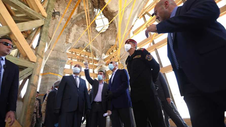 الكاظمي في الموصل برفقة الساعدي..