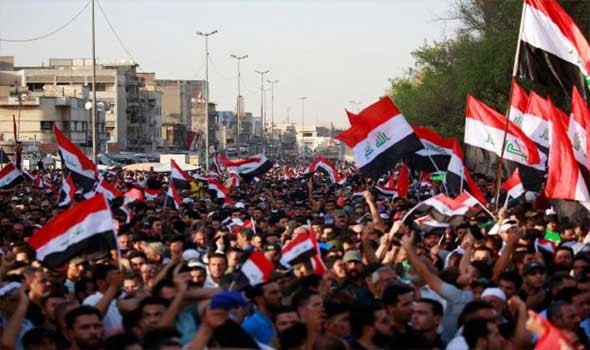 تظاهرات حاشدة في العراق.. محافظات الجنوب تلاقي بغداد