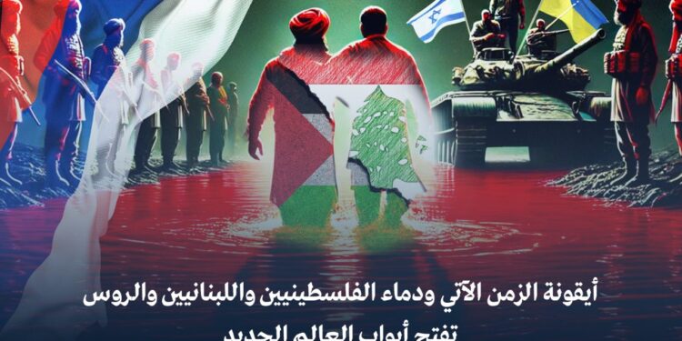 أيقونة الزمن الآتي ودماء الفلسطينيين واللبنانيين والروس تفتح أبواب العالم الجديد
