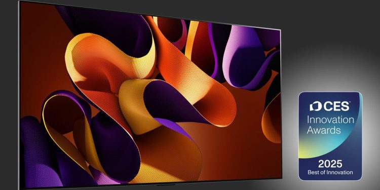 إل جي تحصد العديد من جوائز الابتكار في معرض CES 2025