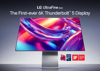 إل جي تكشف النقاب عن أول شاشة 6K في العالم مزودة بتقنية Thunderbolt™ 5 للمبدعين المحترفين   