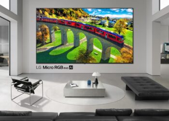 تلفزيون MICRO آر جي بي EVO أحدث تلفزيون LCD من إل جي مدعوم بدقة معالج 