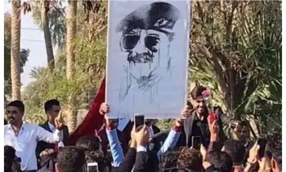 صدام حسين يعود الى الانبار من جديد