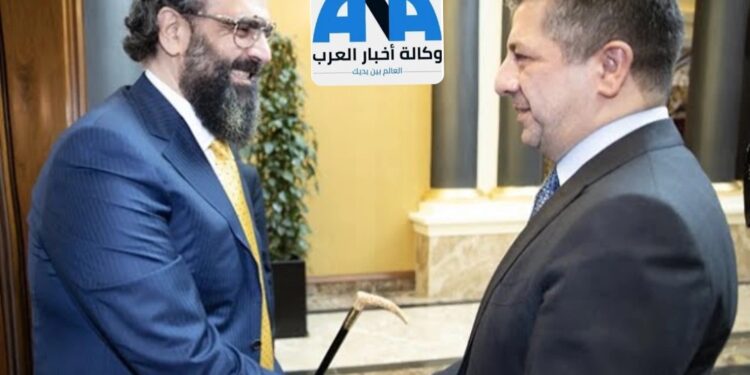 رئيس إقليم كوردستان يعزي سماحة الشيخ شمس الدين نهرو الكسنزاني بوفاة نجله