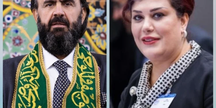 سفيرة العراق لدى السعودية تبعث برقية مواساة لسماحة الشيخ شمس الدين محمد نهرو الكسنزان لوفاة نجله