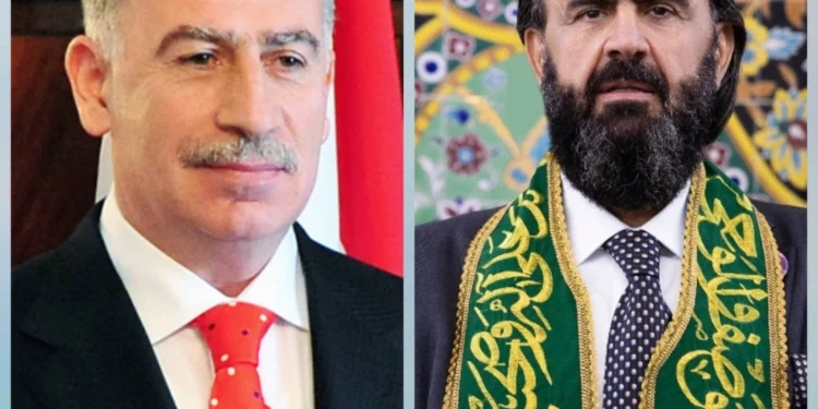 امين عام حزب متحدون اسامة النجيفي يبعث ببرقية عزاء لسماحة الشيخ شمس الدين محمد نهرو الكسنزان لوفاة نجله “رحمه الله”