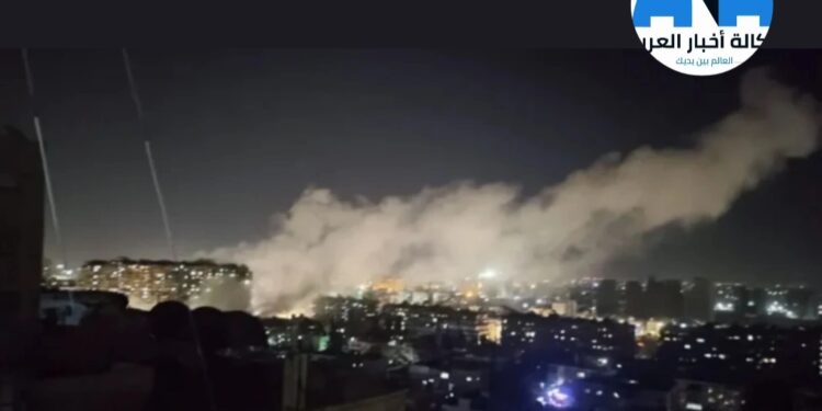 إسرائيل تستهدف مبنى قرب السفارة الإيرانية بدمشق وتقتل 7 أشخاص