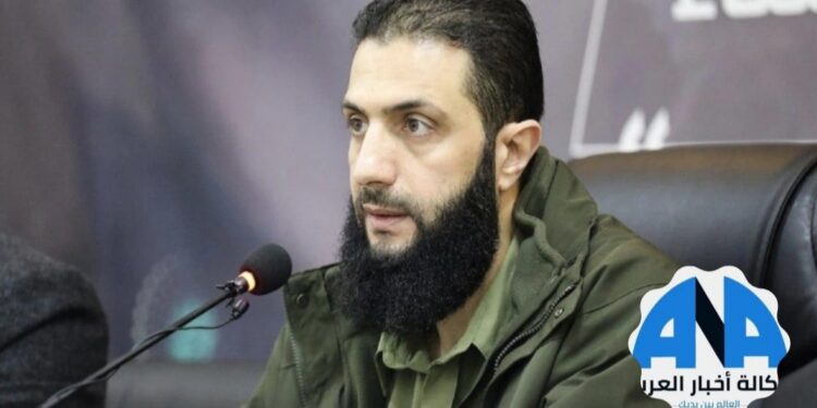 ابو محمد الجولاني يوجه رسالة الى رئيس الوزراء العراقي