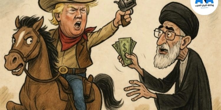 ترامب الكاوبوي وخامنئي المتوسل