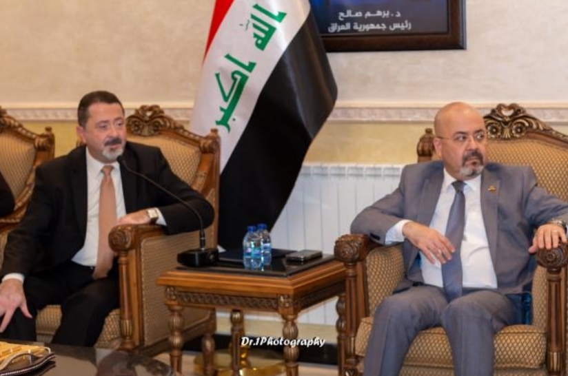 سفير جمهورية العراق يستقبل نخبة من أبناء الجالية المقيمين