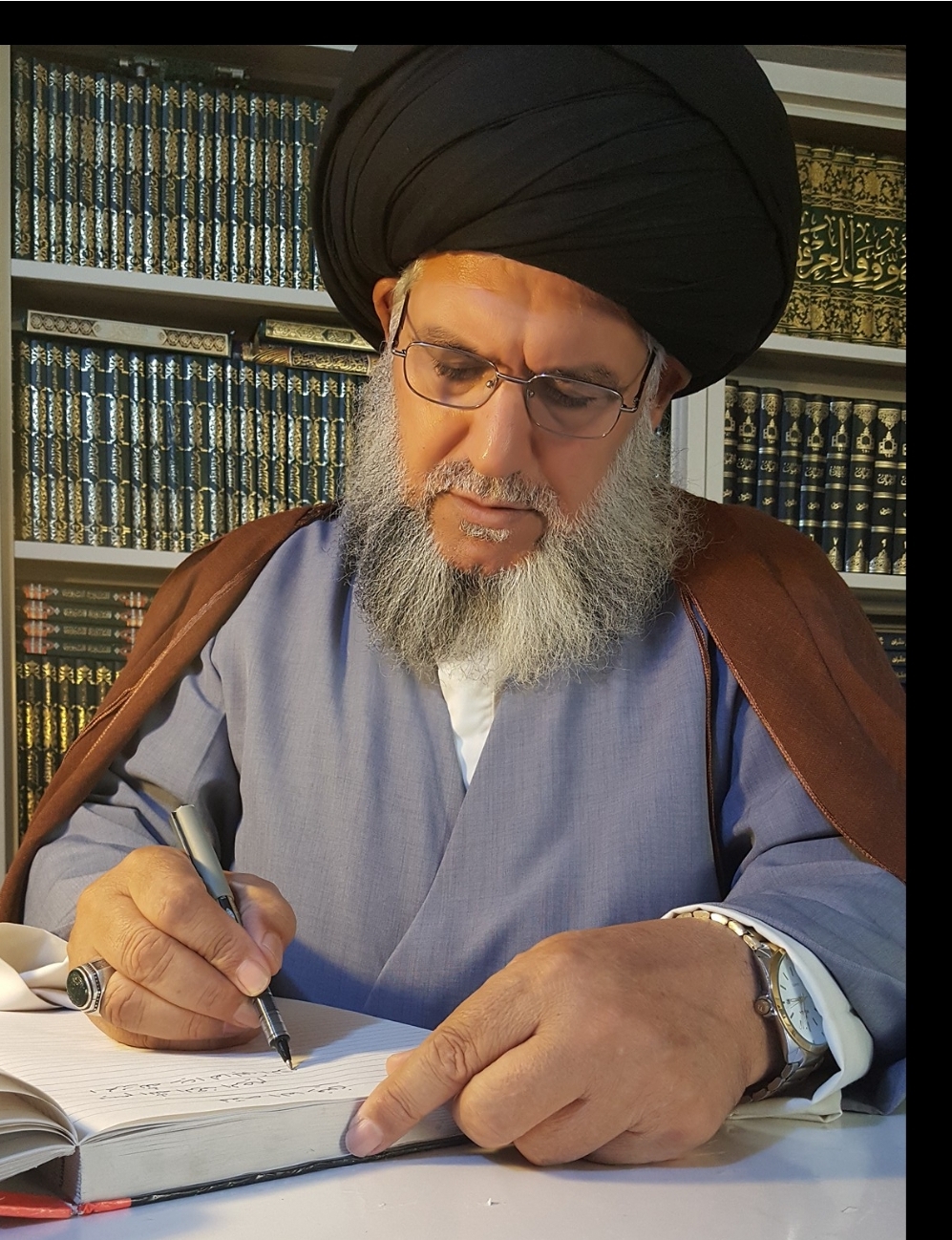 المرجع الديني الموسوي مغردا: الامام المهدي لم يلتقي بشخص بعد الغيبة