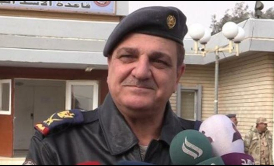 وفاة امر قاعدة عين الاسد اللواء الركن الطيار رافد غازي شناوة الزبيدي