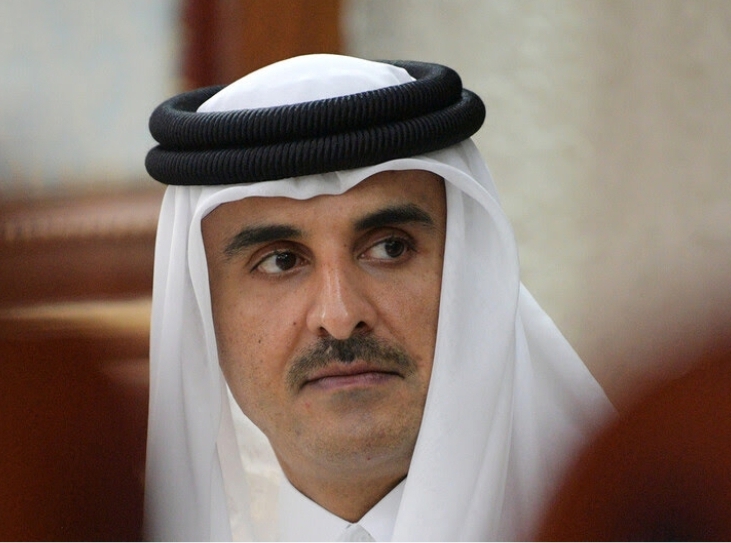 أمير قطر “تميم” يعزي العاهل السعودي الملك سلمان