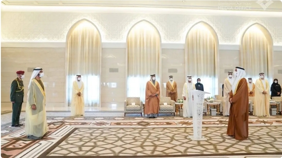 سفير الإمارات لدى إسرائيل يؤدي اليمين أمام محمد بن راشد
