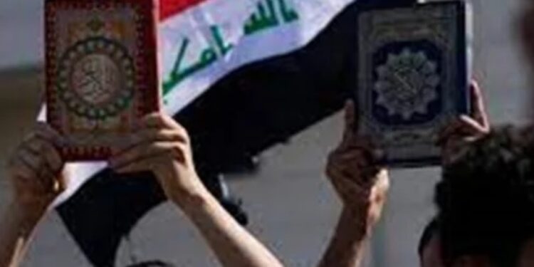 السويد تسمح لسلوان موميكا إحراق المصحف والعلم العراقي أمام سفارة العراقية