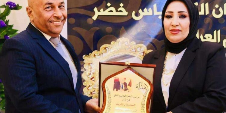 المركز الاعلامي الثقافي العراقي فرع الانبار يقيم حفل تابيني لعمالقة الثقافة والفن