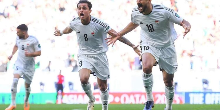 اسود الرافدين يهزمون نجوم الساموراي بهدفين مقابل هدف واحد