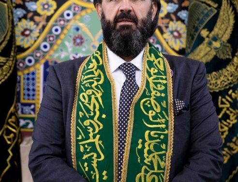 سماحة الشيخ شمس الدين محمد نهرو محمد الكسنزان يتلقى برقية مواساة من رئيس هيئة الزكاة لجمعية نهضة العلماء الاندونيسية