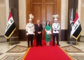 رئيسة جمعية الاخاء الاردنية العراقية “شنكول قادر” تلتقي رئيس جمهورية العراق
