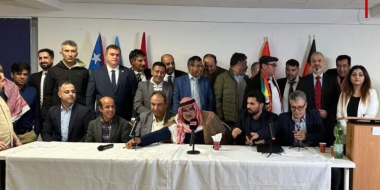 برلين تحتضن اعمال المؤتمر الأول للشعوب المضطهدة والدول المحتلة من قبل ايران