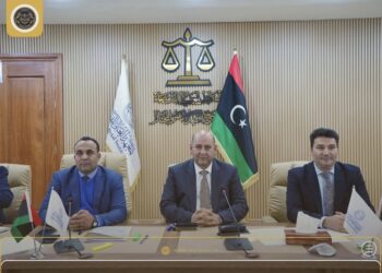 المعهد العالي للقضاء ينظم محاضرة حول التحكيم التجاري الليبي