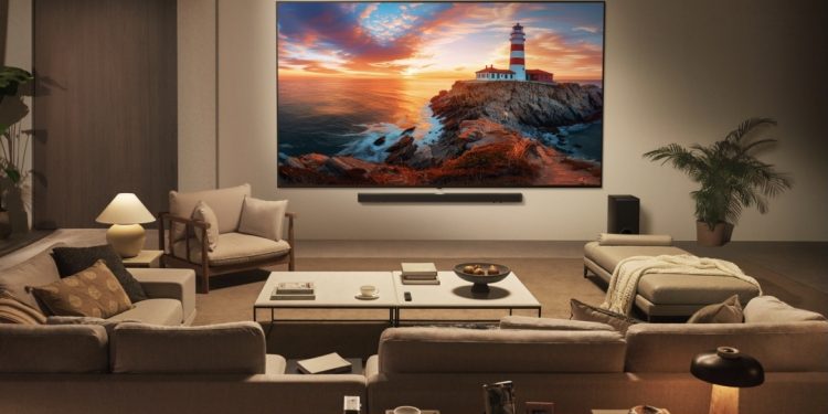 إل جي تُطلق أجهزة تلفزيون جديدة “QNED EVO 2025” بصيغة فائقة الجودة ممزوجة بالذكاء الاصطناعي والاتصال اللاسلكي