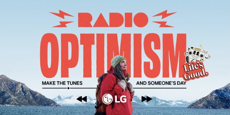 إل جي تطلق حملة “Radio Optimism” لنشر “الحياة الجيدة” من خلال الموسيقى