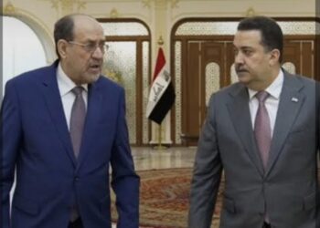 السوداني يستقبل المالكي لبحث استكمال الكابينة الوزارية