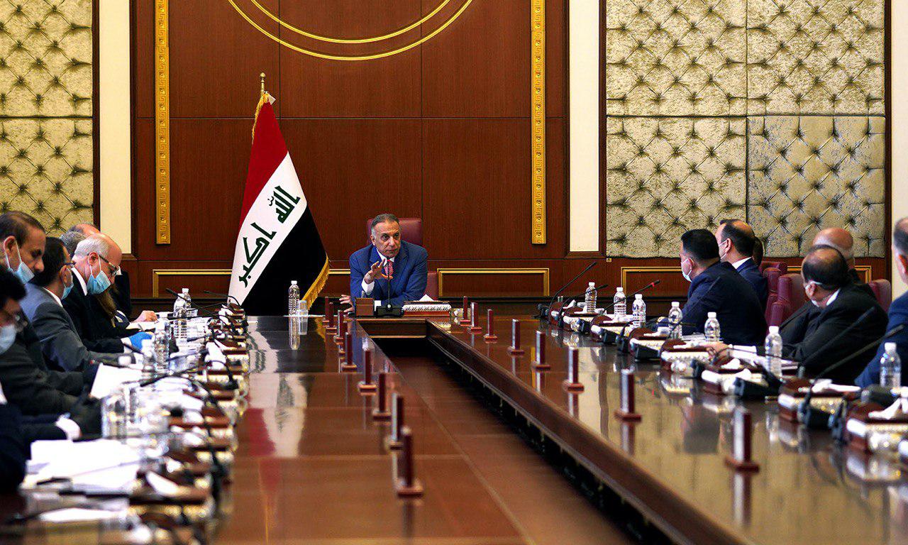 مجلس الوزراء يعقد جلسته الاعتيادية برئاسة رئيس مجلس الوزراء السيد مصطفى الكاظمي